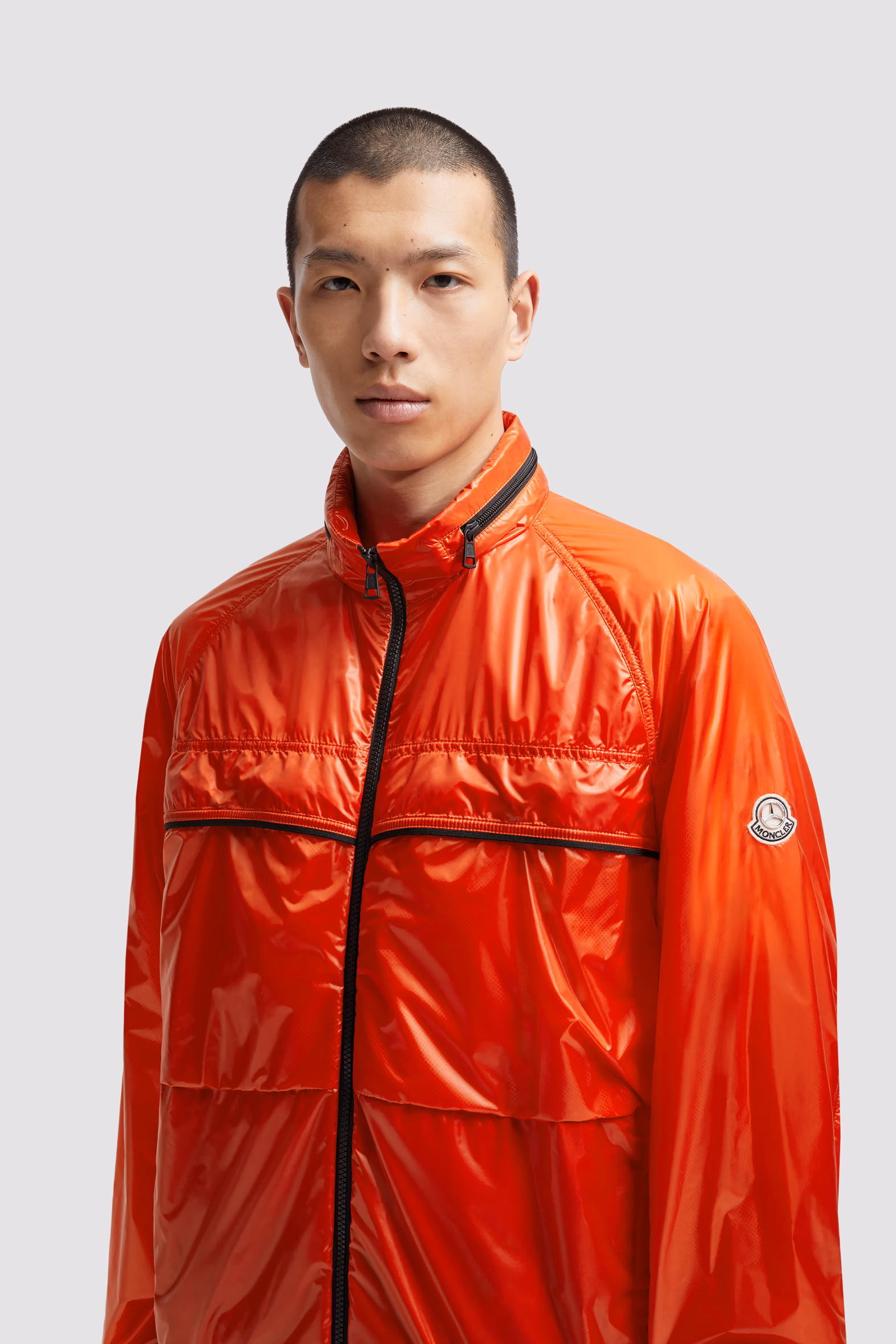 Moncler x Mercedes-Benz by NIGO Anubis Packable Jacket Men Orange Moncler 4